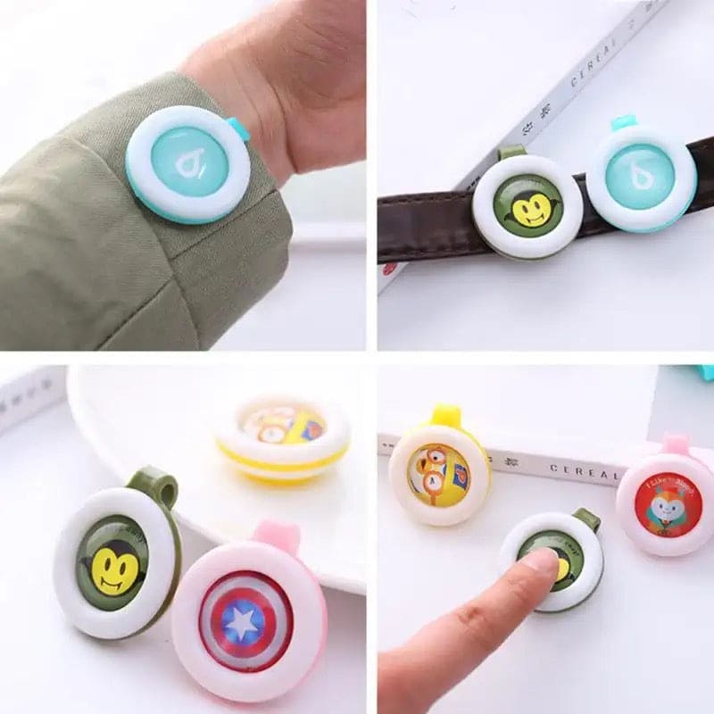Baby Anti Mosquito Buckle, Plant Essential Oil Mosquito Clip, Toddler Flies Repellent Clips, Portable Mosquito Repellent Buckle For Outdoor, Waterproof Child Mosquito-proof Clamps, Cartoon Mosquito Repellent Button, Mosquito Repellent Clips For Household Baby Anti Mosquito Buckle, Plant Essential Oil Mosquito Clip, Toddler Flies Repellent Clips, Portable Mosquito Repellent Buckle For Outdoor, Waterproof Child Mosquito-proof Clamps, Cartoon Mosquito Repellent Button, Mosquito Repellent Clips For Household